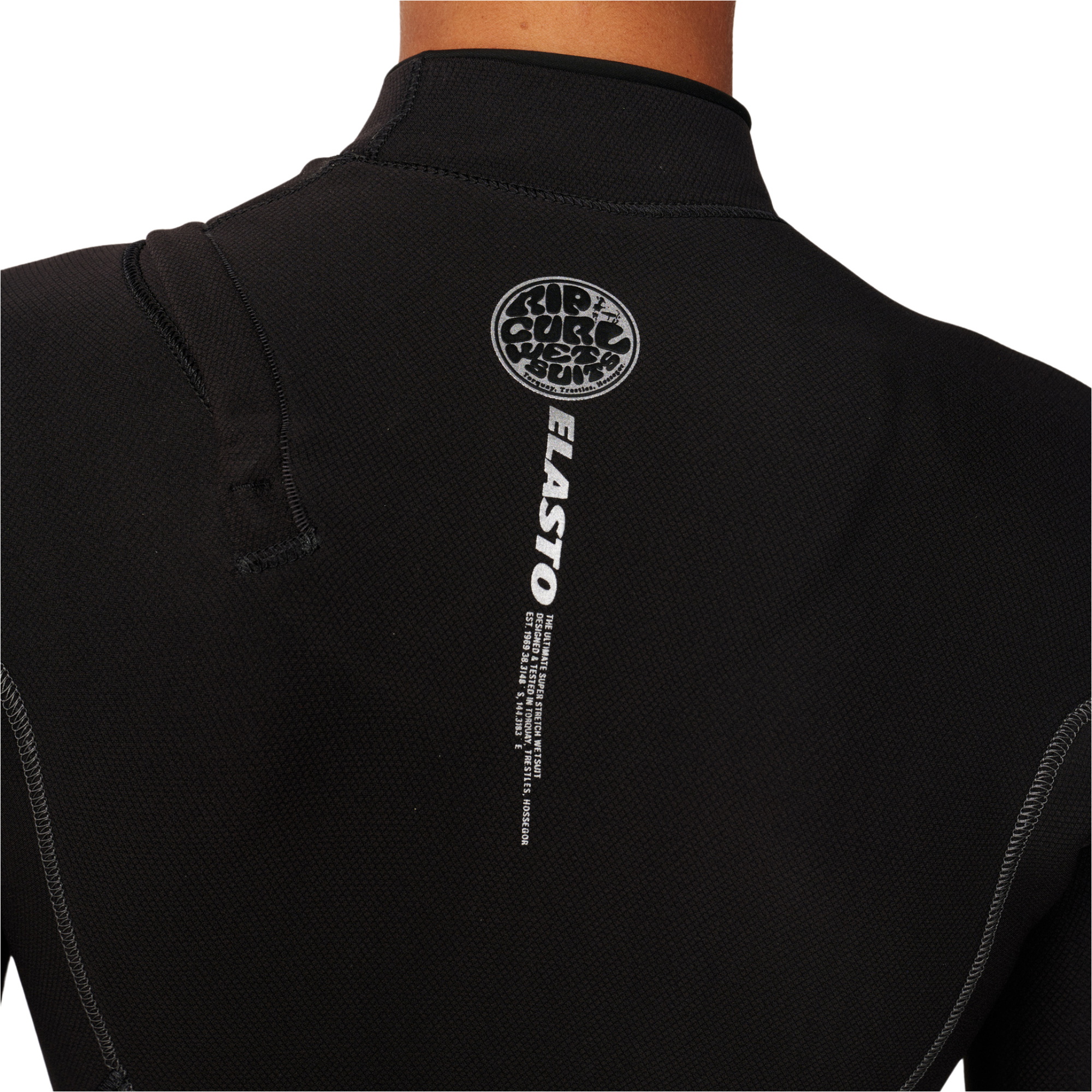 2027 Rip Curl Mens Elasto 5/4mm Zip Free Wetsuit 18VMFS - Black